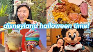 48 hours eating at disneyland halloween time! 🎃 character dining, lumpia, banana pudding ice + more
