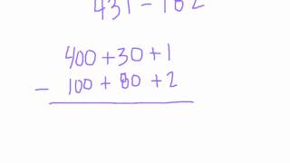 Adding and Subtracting - Using the 'U.S. Algorithm'