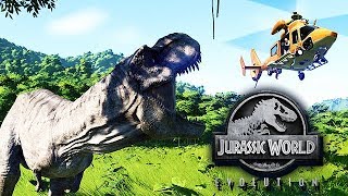 Jurassic World Evolution Gameplay German #20 - T-Rex in der Luft