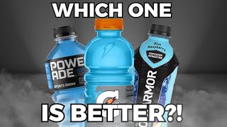 Gatorade vs Powerade vs BodyArmor - Battle of the Sports Drinks