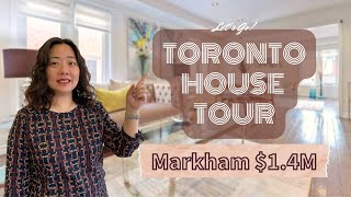 Toronto House Tour| $1.4M Linked House Like a Detached Home in Markham #Toronto Real Estate