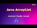 Android Studio Tutorial EP.26 Java ArrayList | [Control C]