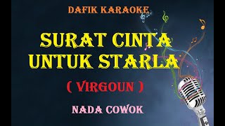 Surat Cinta Untuk Starla (Karaoke) Virgoun Nada Pria /Cowok / male key A