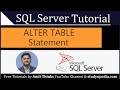 SQL ALTER TABLE Statement | SQL Server Tutorial for Beginners