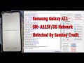 Samsung Galaxy A11 SM A115F Network Unlocked By Samkey Code Reader