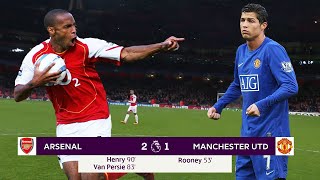 The Day Thierry Henry Showed Cristiano Ronaldo Who Is The Boss