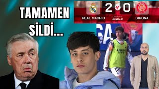 Ancelotti Arda Güler'i Tamamen Sildi Real Madrid 2-0 Girona La Liga Maçı Yorum