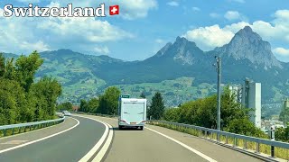 Breathtaking Alpine Highway in Switzerland🇨🇭| Schwyz to Immensee | 4K