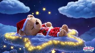 Christmas songs for Kids 🧸🌟 Cozy Sleep Music with Sleeping Teddy Bear | AI Relaxing Music