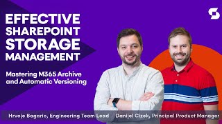 Effective SharePoint Storage Management: Mastering M365 Archive and Automatic Versioning