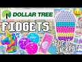 I BOUGHT EVERY NEW HIDDEN FIDGET AT DOLLAR TREE! 🤑 *EPIC POP ITS* No Budget Fidgets Shopping Spree!