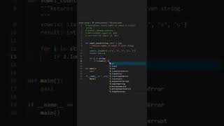 Python Beginner Project 03 - Vowel Counter