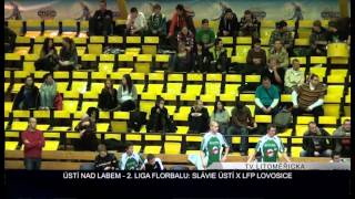 ÚSTÍ NAD LABEM: 2. florbalová liga - Ústí x Lovosice