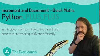 Increment and decrement values in Python