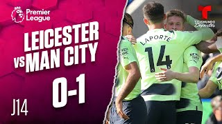 Highlights & Goals: Leicester City vs. Man. City 0-1 | Premier League | Telemundo Deportes