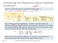 Two-Sample Test of Hypothesis