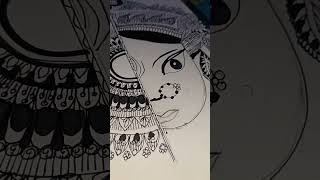 Navratri special mandala art ✨🙏🏻|JAI MATA DI |art by GOURI SONI |#art #navratri #mandala #youtube