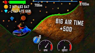 hill climb racing - snow mobile on night 🌃 | android iOS gameplay  #509 Mrmai Gaming