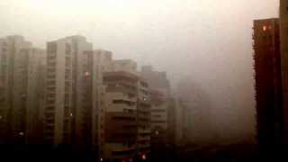 CB clouds over Kolkata - Biggest in Asia(12km tall, 50km wide) august 26, 2013