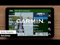 Garmin Support | Navigation Settings on a Garmin Automotive Device