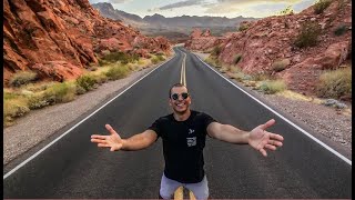 #3000KM - VLOG 195 - تحبسات بنا السيارة فوسط لخلا - CAR GOT STOPPED IN VALLEY OF FIRE