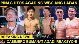 Casimero BANAT sa pagiging Mandatory ni Martin laban kay Inoue! | Bivol vs Benavidez na