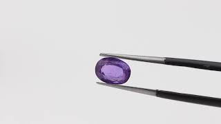 1.69 Ct Natural Purple Sapphire IGI Certified No heat