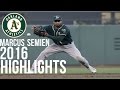 Marcus Semien | 2016 Athletics Highlights HD