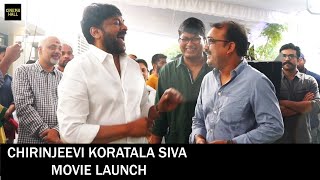 Megastar Chiranjeevi & Koratala Siva New Movie Opening Video | Ram Charan