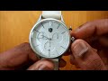 Unboxing and Review of DUFA Watches Van Der Rohe Chrono 9002