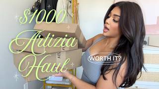 $1000 ARITZIA TRY-ON HAUL | spring + summer 2026 🌸