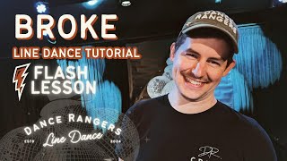 Broke | Line Dance Walkthrough