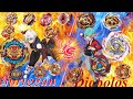 Beyblade Burst Shu Kurenai(Spriggan) vs Delta Zakuro(Diabolos) All Generations Battle