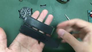 How to change leather strap for Hublot Watches