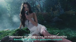 Olivia Rodrigo - vampire // Lyrics + Español // Video Official