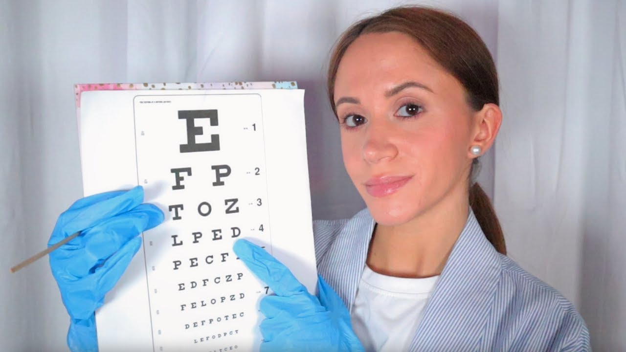 Asmr Eye Examination Medical Roleplay For Sleep Youtube