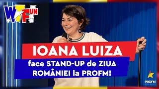 IOANA LUIZA face STAND-UP de 1 DECEMBRIE la PROFM!  I  What The Fun cu Drăcea, Ralu și Bogdan