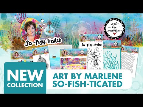 Art by Marlene NEW COLLECTION So-Fish-Ticated