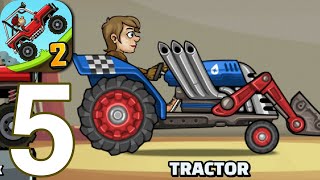 Hill Climb Racing 2 - Gameplay Walkthrough Part 5 - Tractor (iOS,Android)