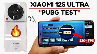 Xiaomi 12S Ultra Pubg Test & BGMI Test | Xiaomi 12S Ultra Gaming Review & Graphics Test ! Xiaomi 12S