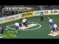 NLL: Zack Greer spins and scores bar down for Edmonton Rush