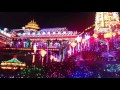 Kek Lok Si Buddhist Temple Decorated Thousands of Lights Lanterns Chinese New Year Penang, Malaysia