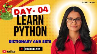 LECTURE 4 : Dictionary and Set in Python | Python full Course