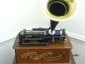 Edison cylinder phonograph playing 