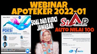 Auto Nilai 100... Webinar Apoteker 2022-01... Soal dan Kunci Jawaban