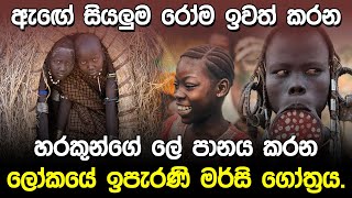 හරකුන්ගේ ලේ පානය කරන ගෝත්‍රය | Mursi Tribes of Ethiopia |