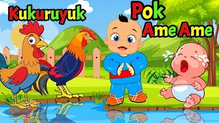 Lagu Kukuruyuk Viral - Pok Ame-Ame Cilukba Terbaru - Lagu Anak Anak