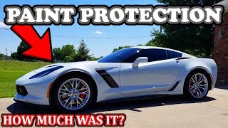 What it cost to Paint Protective Film (PPF) my Corvette Z06