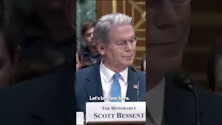 'Did Your Son and Jeffrey Epstein Talk About Pole Dancing?': Bessent Accuses Wyden's Son #shorts