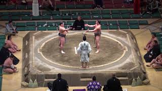 幕下全勝対決／若隆元-栃清龍/2018.1.24(26)/wakatakamoto-tochiseiryu^/day11 #sumo